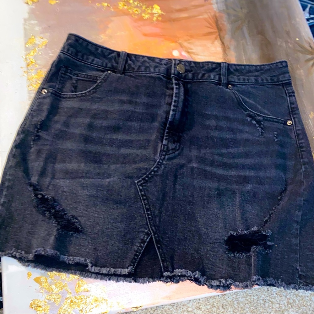 Jean skirt